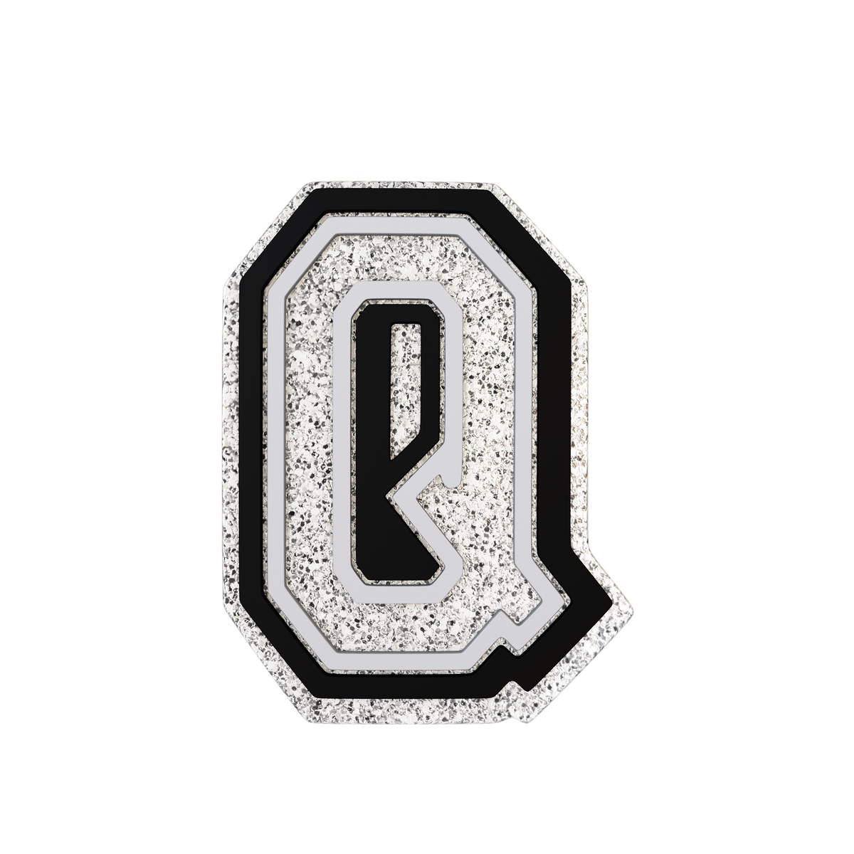 Budz | Silver Letter Q image 1